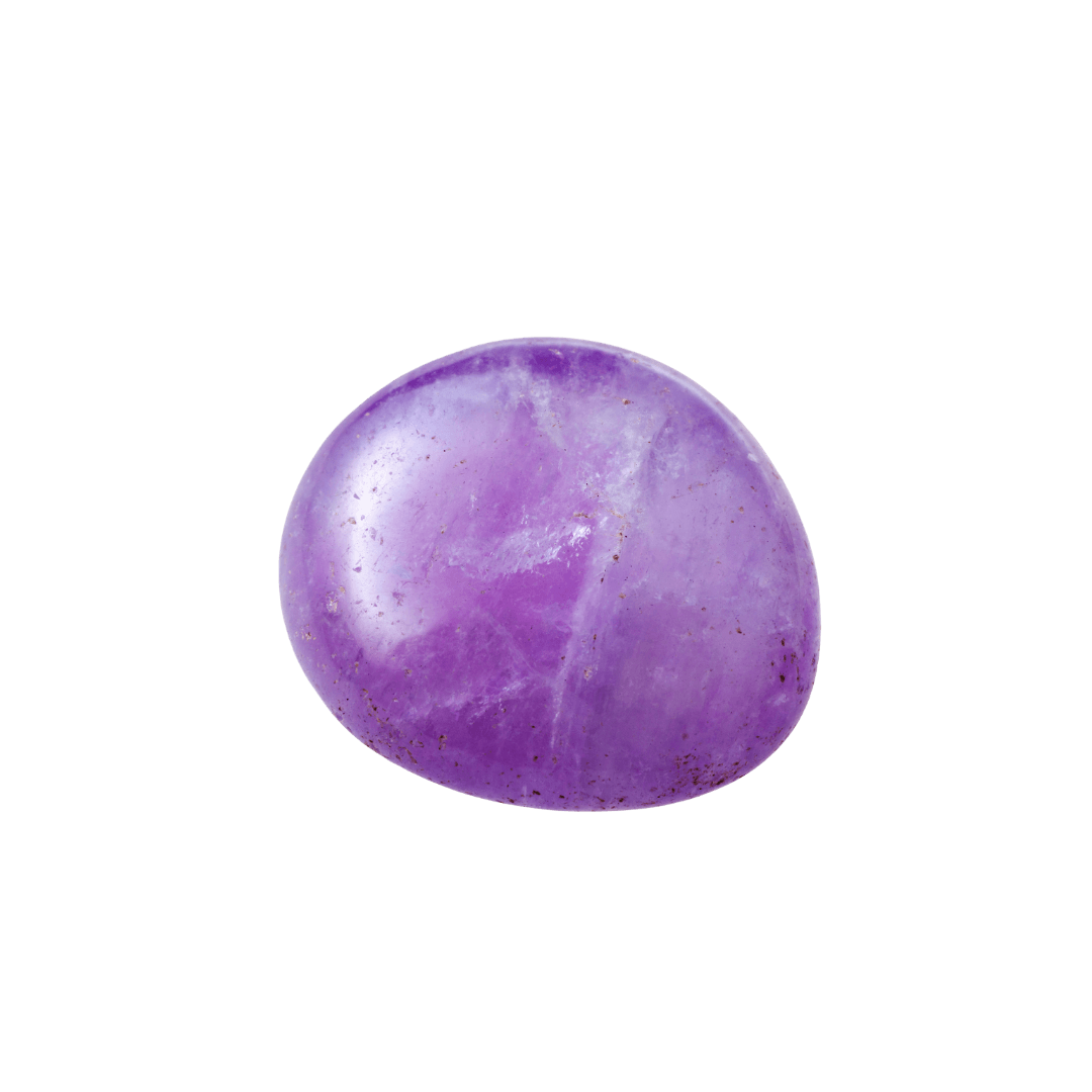 Purple Angelite gemstone for guidance