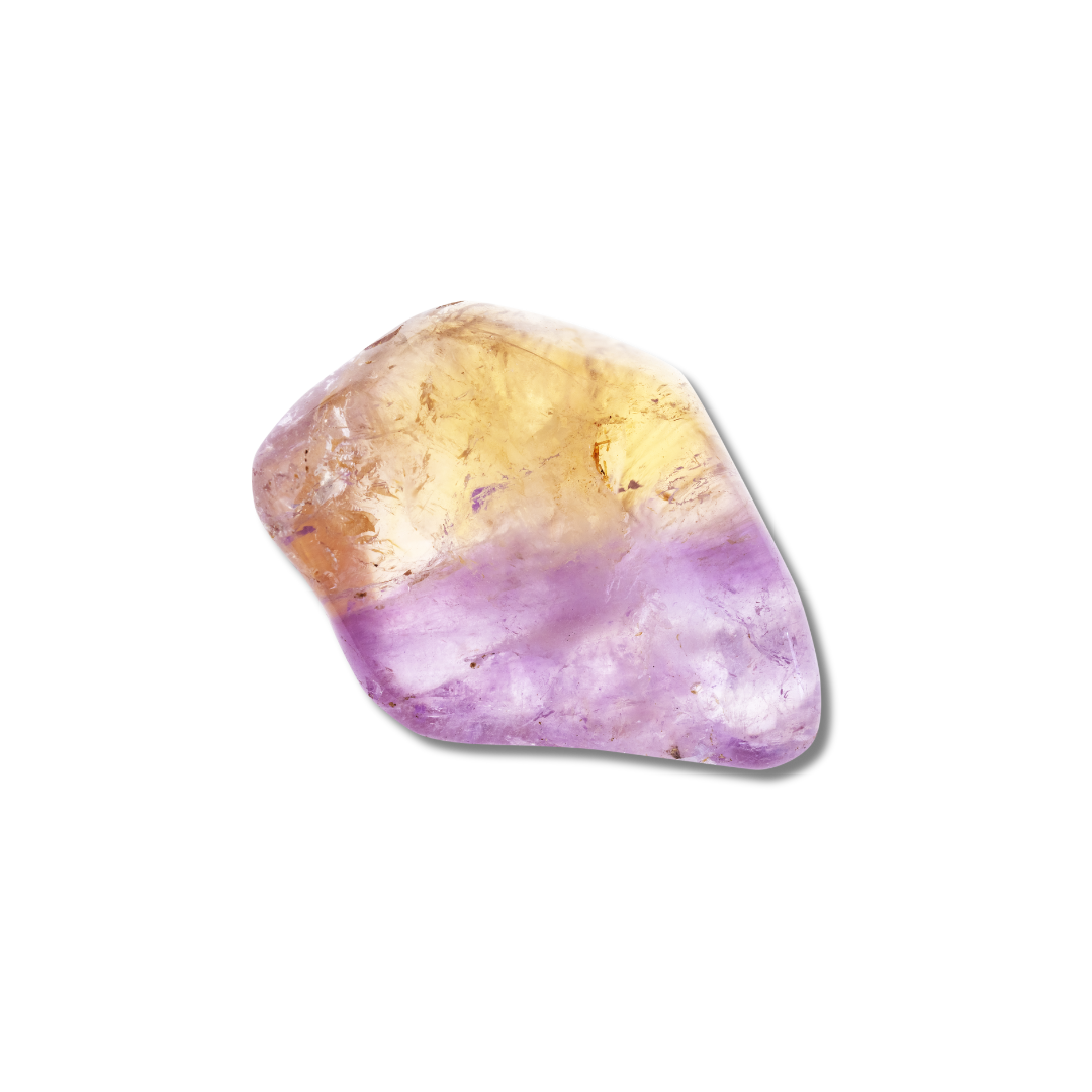 Ametrine crystal for transformation and clarity