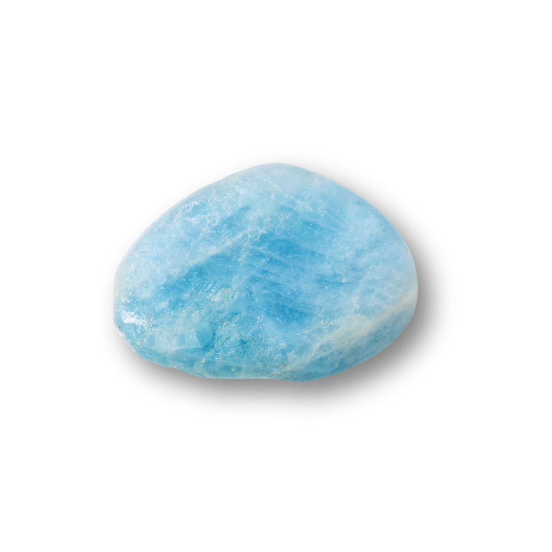 Aquamarine gemstone for courage and emotional release