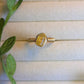 Handmade citrine irregular stone ring in gold wire wrapped design featuring natural healing crystal jewelry crafted by Sri Lankan artisans as abundance stone ring and solar plexus chakra balancing amulet for women seeking prosperity and confidence with raw yellow gemstone energy