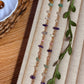 Handcrafted Crystal Chip Eyeglass Chain with Natural Stones on Gold Chain  Laganna Jewelry Sri Lanka