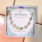 Fortune Bracelet natural green aventurine chip stones gold wire wrapped on display, handmade crystal bracelet Sri Lanka – Laganna, stone of luck and success