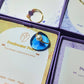 Natural freshwater pearl dainty ring in gold wire wrapped design with Laganna jewelry box, handmade Sri Lankan pearl jewelry for grace, serenity, and emotional balance