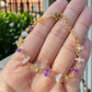 Friendship Bracelet | Amethyst, Citrine and Rose Quartz