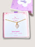 Handmade sweet heart rose quartz necklace in gold wire wrapped design in elegant jewelry box featuring natural healing crystal jewelry crafted by Sri Lankan artisans as heart chakra balancing pendant and self-love enhancement amulet for women seeking emotional healing with heart-shaped pink gemstone
